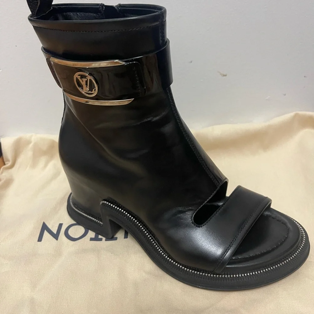 Moonlight Ankle Boots size 36 black new - Picture 6 of 6